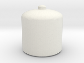 1/64 1600gal fertilizer tank with lid on top in White Natural Versatile Plastic: 1:64 - S
