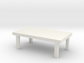 1/64 work big bench in White Natural Versatile Plastic