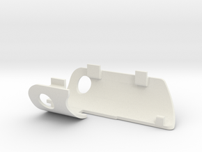 Chassis bottom cover in White Natural Versatile Plastic