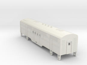 Z Scale EMC FT B-Unit Locomotive Shell in White Natural Versatile Plastic