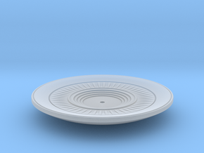 Alternate Deflector Dish 1/350 or 1/1000 in Smooth Fine Detail Plastic: 1:1000