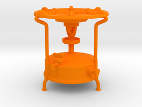 Kerosene Stove in Orange Processed Versatile Plastic