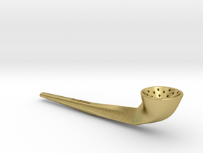Pure Pipe in Natural Brass