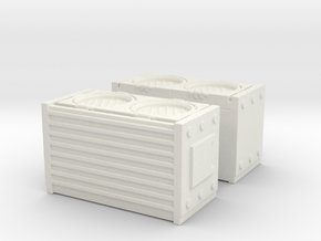 HEPA Air Filtration Unit (x2) 1/72 in White Natural Versatile Plastic