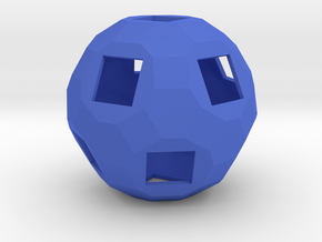 Fidget Great Rhombicosidodecahedron for Cherry MX  in Blue Processed Versatile Plastic