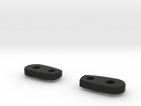 Aprilia Tuono RSV4 LED Turn Signal Adapter Bracket in Black Natural Versatile Plastic