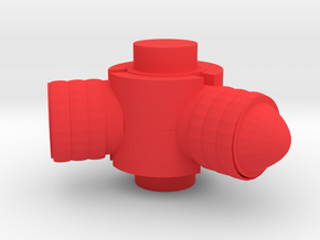 Dranzer F Triple changer Tip in Red Processed Versatile Plastic