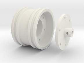 vibrator compactor wheel for bruder in White Natural Versatile Plastic