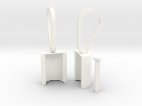 Door open tool in White Processed Versatile Plastic