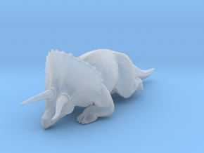 Jurassic Park RR: Triceratops (sedated) N Scale in Tan Fine Detail Plastic