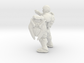 SpaceSoldier in White Natural Versatile Plastic: 1:48 - O