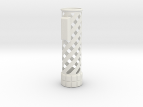 Slide-on Shroud 1 ,The spiral in White Natural Versatile Plastic