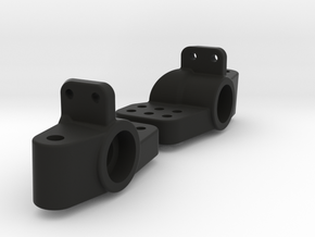 Kyosho lazer rear hubs 3 degree toe in Black Natural Versatile Plastic