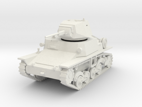 PV81E Italian L6/40 Light Tank (1/30) in White Natural Versatile Plastic