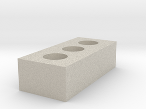 1/12 Scale Brick in Natural Sandstone