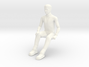 Lost in Space J2 John Seated Casual - PL in White Processed Versatile Plastic
