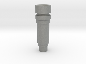 Modular nozzle +0mm D-shape in Gray PA12