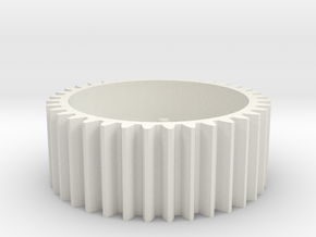 Zocus - Servo Gear V1.0 in White Natural Versatile Plastic