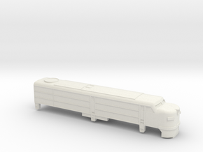 Alco FA-1 Shell T Scale (fit to 16 m chassis) in White Natural Versatile Plastic