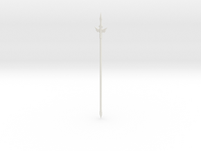 High Grade 1/144 model bladed spear in White Natural Versatile Plastic