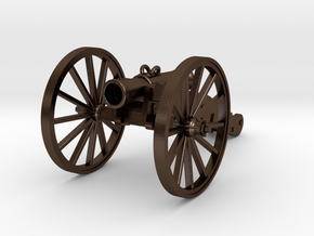 Carolean howitzer in Polished Bronze Steel: 1:32