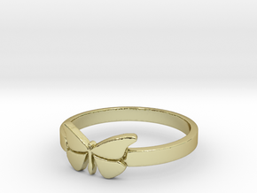 Butterfly (small) Ring Size 10 in 18k Gold