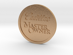 Cadillac Heritage of Ownership Master Owner Badge in Natural Bronze