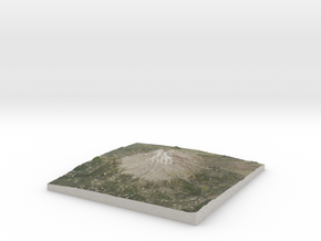 Mount Shasta - Sandstone 6 inch in Natural Full Color Sandstone