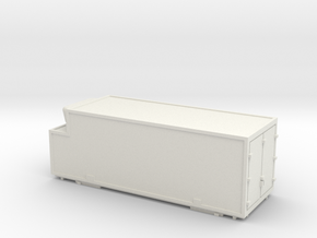 RhB container swap-body Wechselbehälter in White Natural Versatile Plastic: 1:160 - N