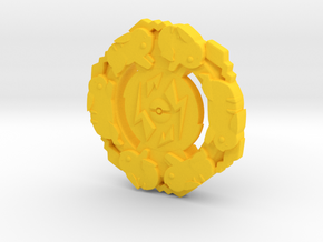 Pikachu Poke'bey in Yellow Processed Versatile Plastic