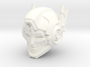"Shatter" head (2 antennae) in White Processed Versatile Plastic