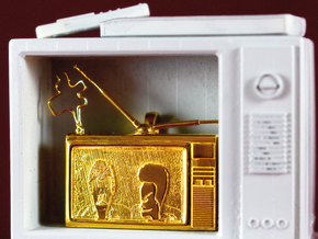 The Great Beavis and Butt-Head in 14k Gold Plated Brass