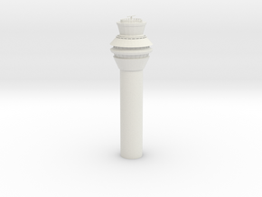 Manchester Airport ATC Tower - Various Scales in White Natural Versatile Plastic: 1:400