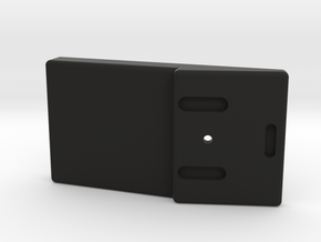Sensorcon CO detector mount in Black Natural Versatile Plastic