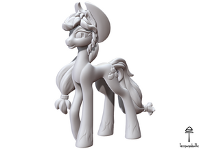 Applejack My Little Pony (Plastic, 8.4 cm tall) in White Natural Versatile Plastic