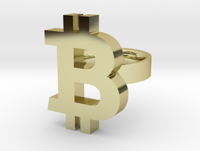 bitcoin_NFT_01_10US in 18K Yellow Gold: 10 / 61.5