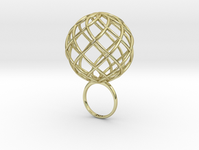 AIR RING . BIG in 18K Yellow Gold: 5 / 49