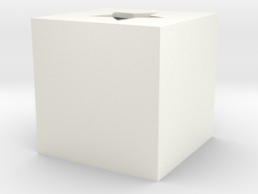 Star Box in White Processed Versatile Plastic: 2 / 41.5