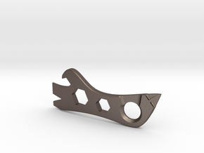 Multi-tool V1.2 in Polished Bronzed Silver Steel