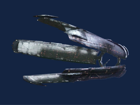 Mass Effect Citadel in Tan Fine Detail Plastic