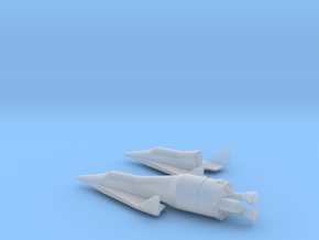 1/285 BOEING X-20 DYNA SOAR SPACE PLANE in Tan Fine Detail Plastic