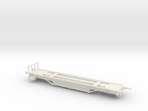 Tie Oil Saturating Wagon Frame - HO Scale – Europe in White Natural Versatile Plastic