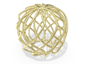 Christmas Ornament 2015 #003 in 18K Yellow Gold