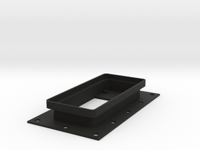 210429 ICT Keypad Card Reader Plaster Trim in Black Natural Versatile Plastic