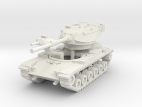 MG144-US02A M60A1 MBT in White Natural Versatile Plastic