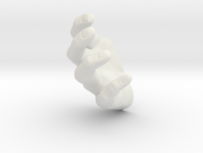 right hand height 60mm in White Natural Versatile Plastic
