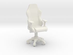 Gaming Chair Scale 1-12 in White Natural Versatile Plastic