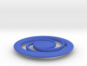 Pocket Spinner Spring in Blue Processed Versatile Plastic