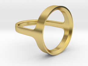 Loop in Polished Brass: 8.5 / 58