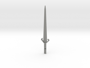 Mego Conan Sword Type S 1/9 Scale in Gray PA12: Small